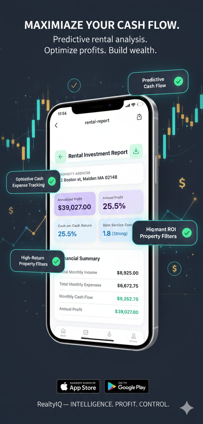 RealtyIQ Cash Flow Analysis